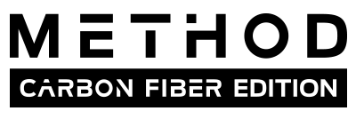 METHOD Carbon Fiber Logo - black transparent
